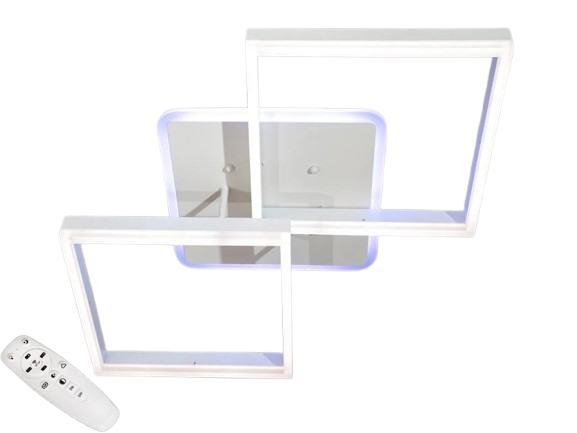 Люстра потолочная с диммером LED 8300/2WH 3col dim (2437594616)