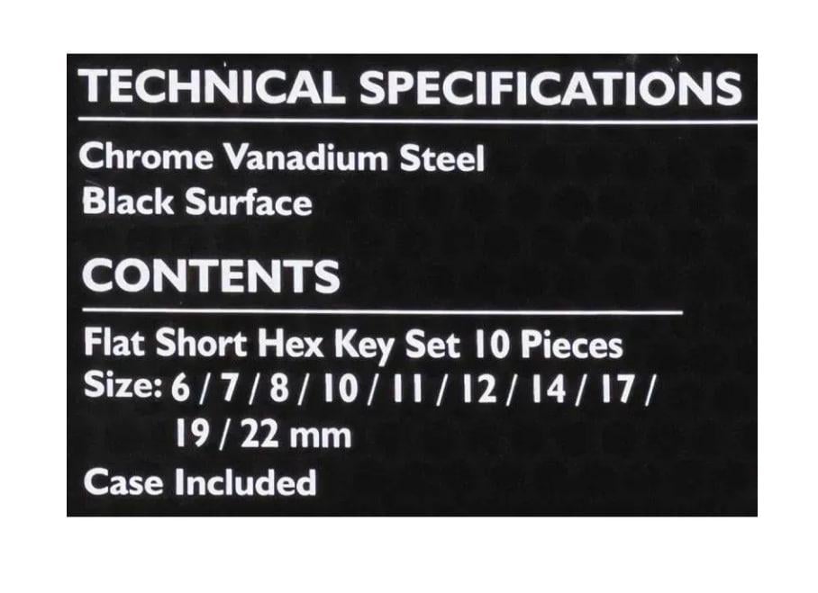 Haбіp ключів Г-подібний JCB Tools JCB-5107 в чохлі HEX 10 пр. 6-22 мм (JCB-5107) - фото 4 Haбіp ключів Г-подібний JCB Tools JCB-5107 в чохлі HEX 10 пр. 6-22 мм (JCB-5107) - фото 4