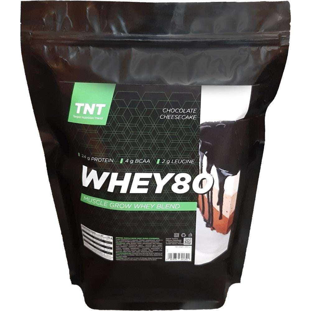 Протеин сывороточный TNT Whey 80 Шоколадный Чизкейк 2 кг (29631678)
