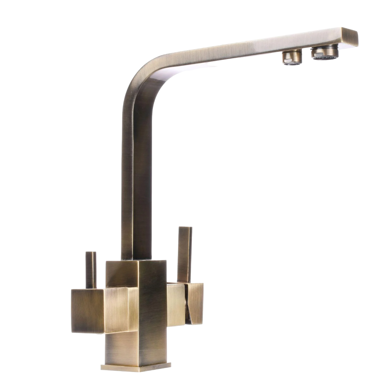 Смеситель для кухни Globus Lux Lazer GLLR-0111-9-Bronze под осмос (000019252)