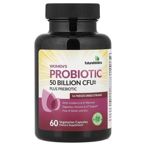 Пробиотики и пребиотики Futurebiotics Women's Probiotic Plus Prebiotic 60 Capsules (FBS-50221)