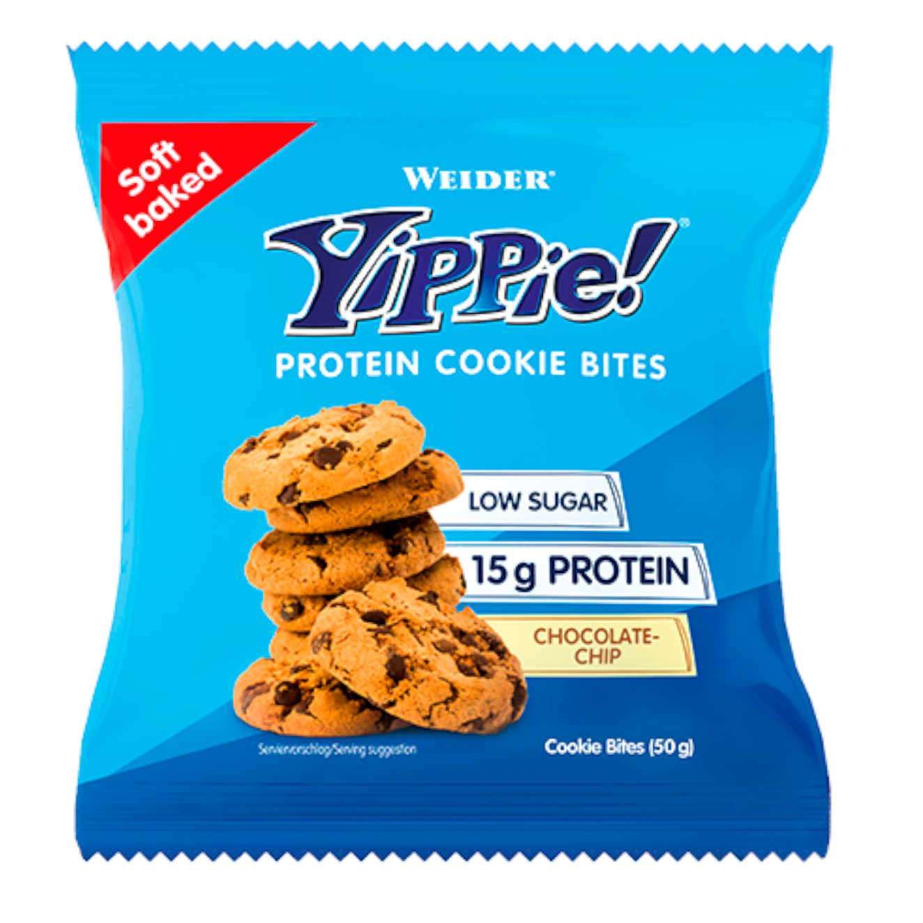 Батончик спортивный Yippie! Protein Bites Chocolate 50 г