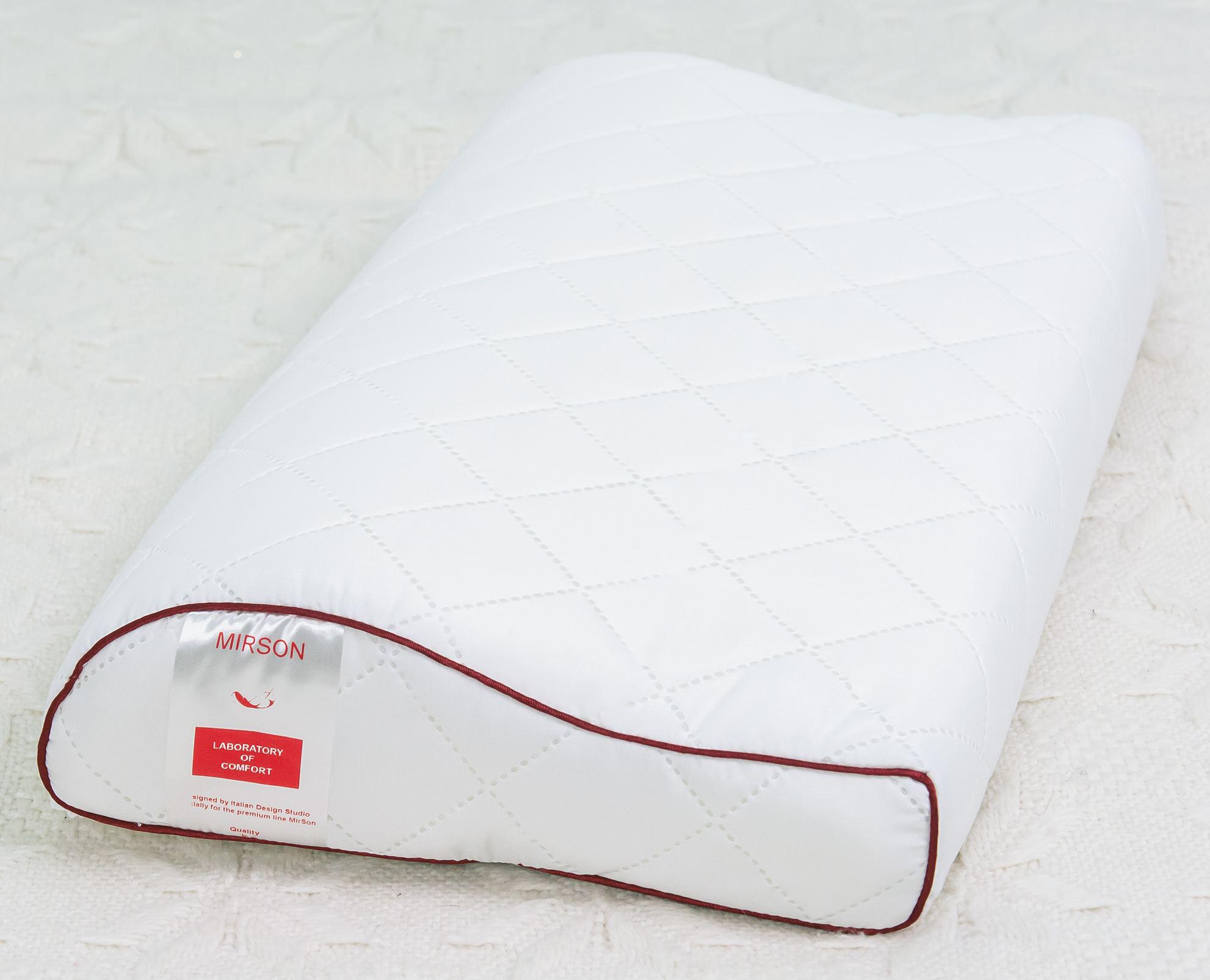 Подушка ортопедическая MirSon №6126 Steep Line Jojo Kiddy 50х29х5/8 см (2200003262803)