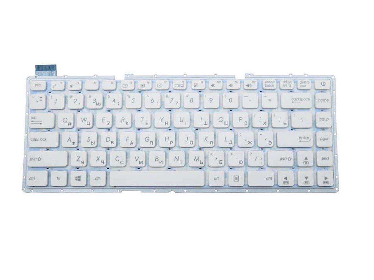 Клавиатура для ноутбука Asus X441 X441UB матовая ( 0KNB0-4126RU00)