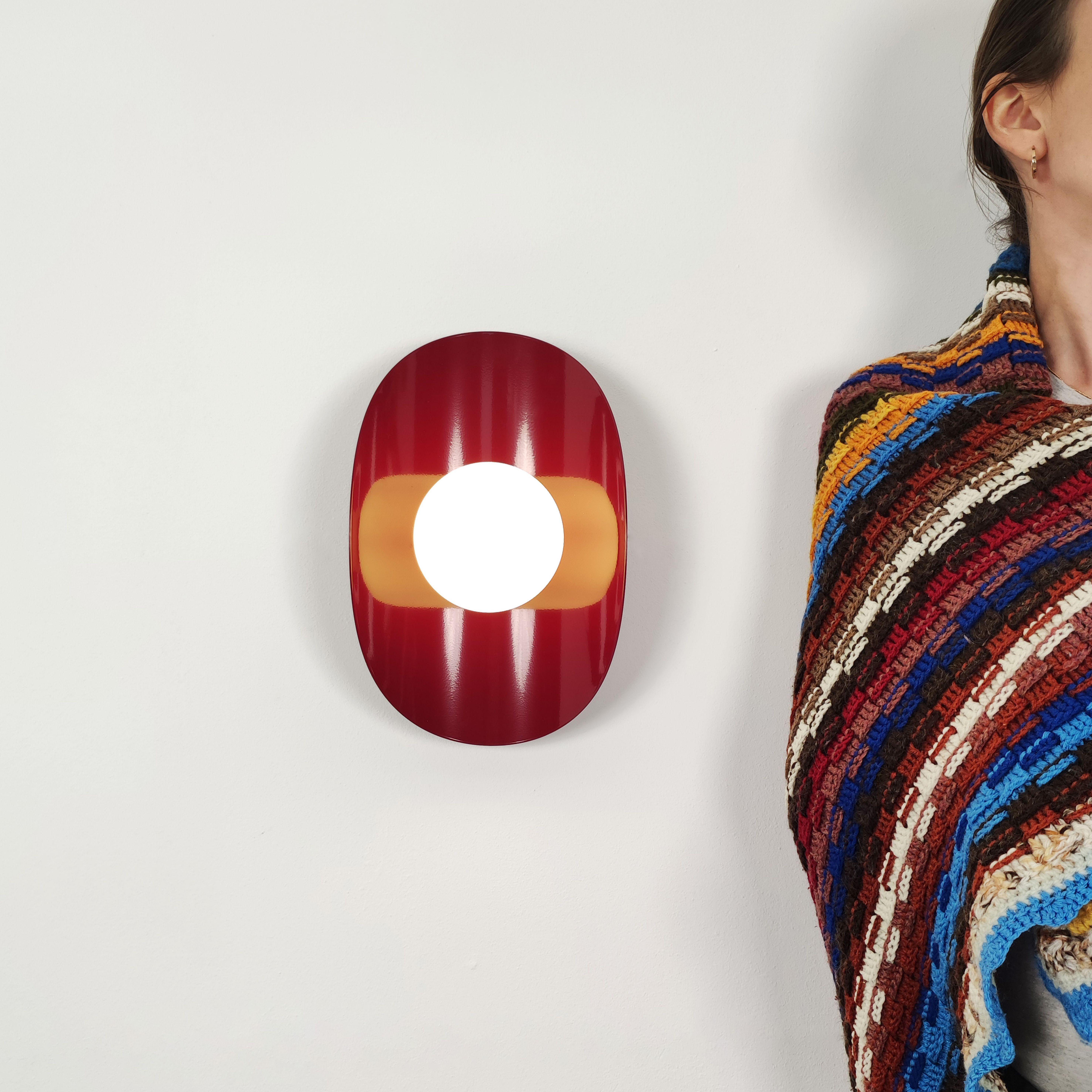 Настенный светильник Gaff Design с деталями из латуни Бургунди (BRASS47) - фото 7