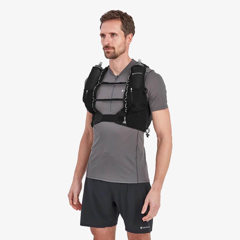 Спортивний рюкзак-жилет Montane Gecko Vp 12+ л L Black (PGP12BLAN15) - фото 9