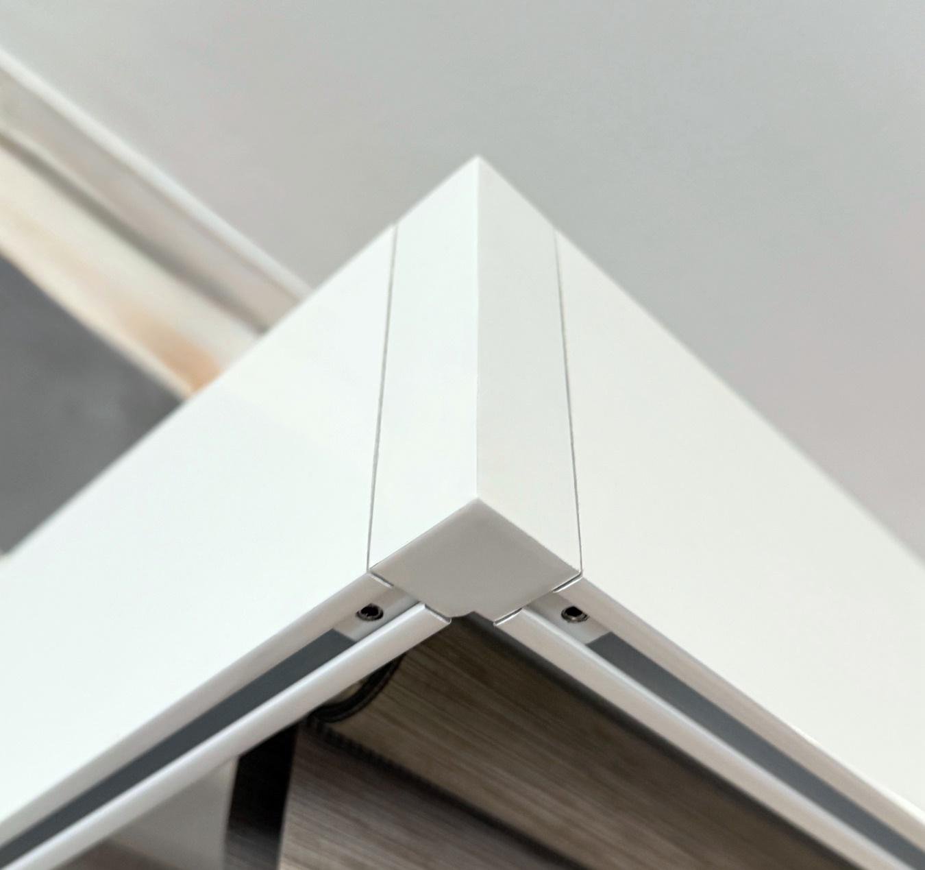 З'єднувач кутовий MARCIN DECOR Топлайн Білий глянець - фото 2 З'єднувач кутовий MARCIN DECOR Топлайн Білий глянець - фото 2