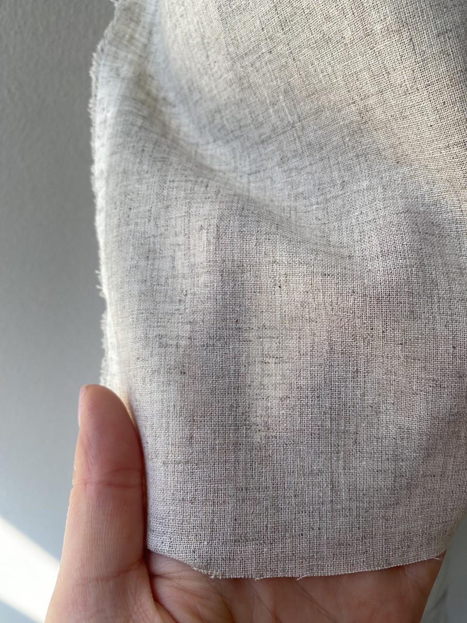 Тканина LINEN PLUS лляна 150 см 330 Сірий - фото 3 Тканина LINEN PLUS лляна 150 см 330 Сірий - фото 3