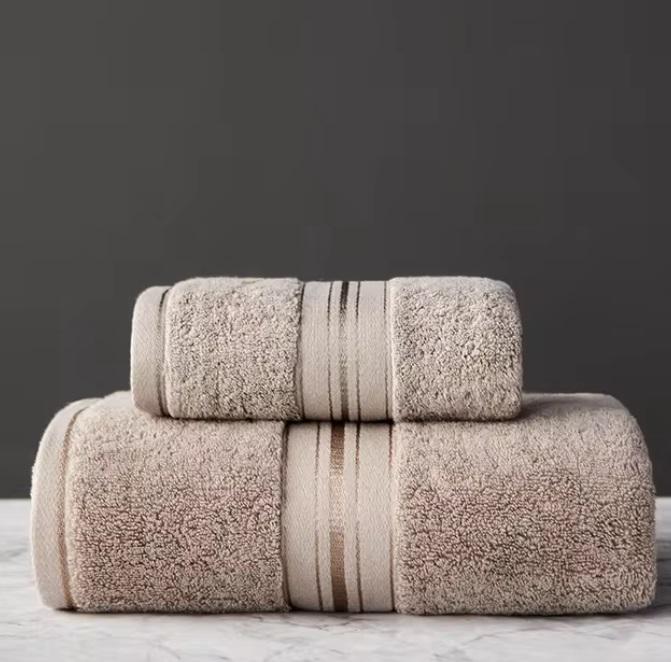 Набор полотенец Soft Atlas 2в1 140х70 см/74х34 см Кофейный (NR3in1ATLASCoffee) - фото 6 Набор полотенец Soft Atlas 2в1 140х70 см/74х34 см Кофейный (NR3in1ATLASCoffee) - фото 6