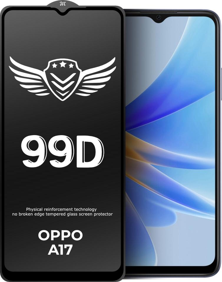 Стекло защитное FlyGuard Oppo A17 Full Glue (31271)