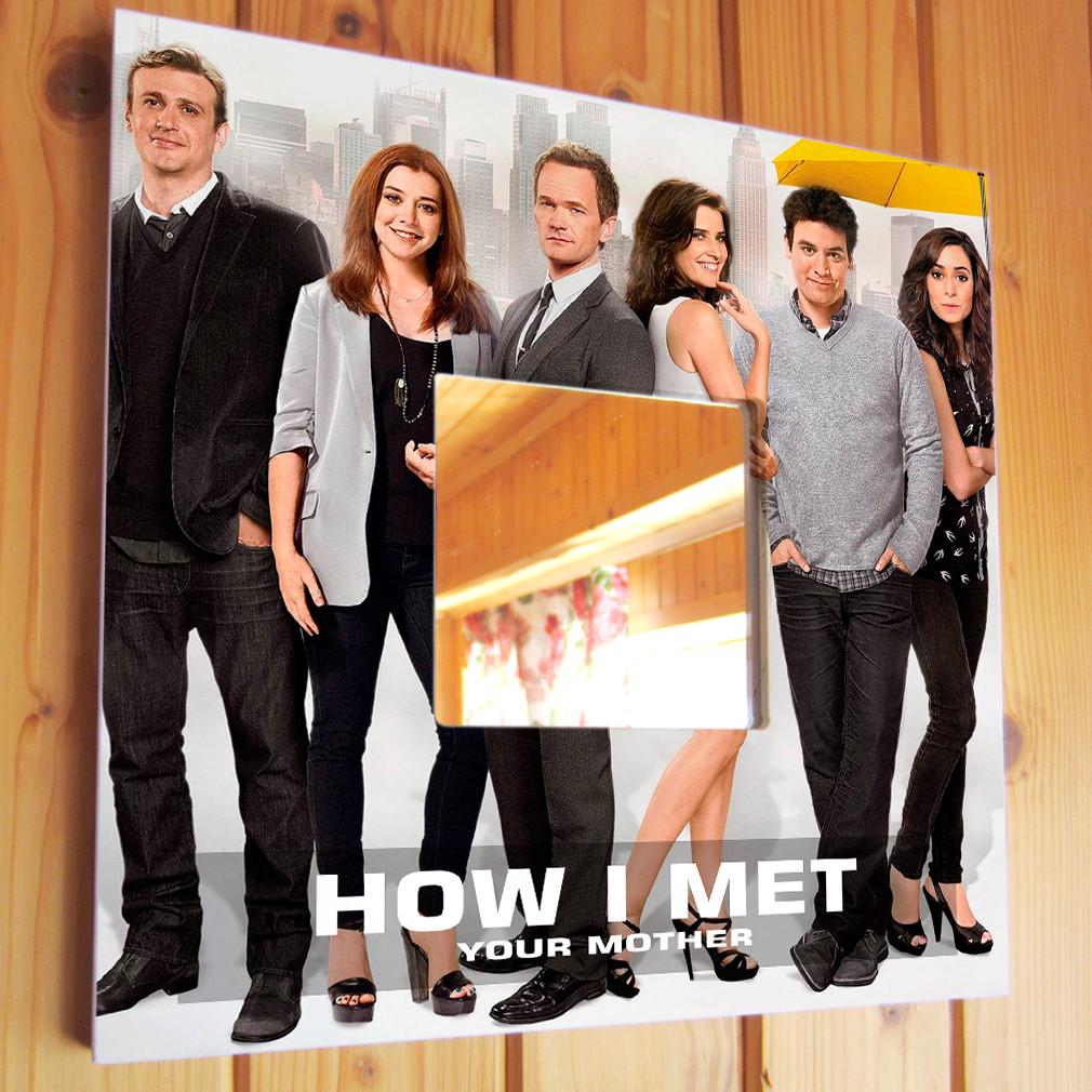 Зеркало декоративное Сериал "How I Met Your Mother" 260х260 мм (M03522) Зеркало декоративное Сериал "How I Met Your Mother" 260х260 мм (M03522)