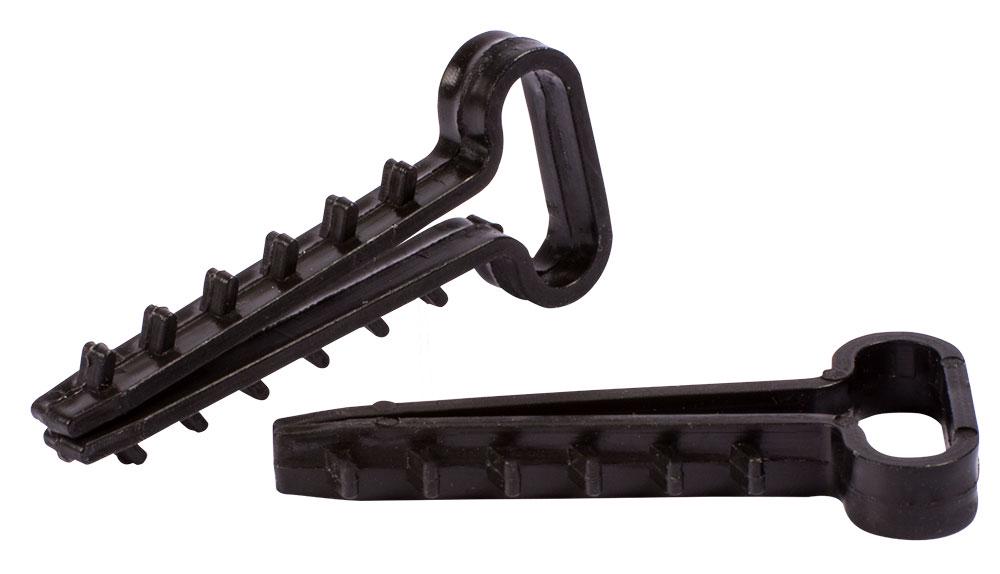 Дюбель-хомут E.NEXT e.metiz.dowel.flat.fir.black.14 14x5 мм для плоского провода ПВХ 100 шт. Черный (m0080037) - фото 3 Дюбель-хомут E.NEXT e.metiz.dowel.flat.fir.black.14 14x5 мм для плоского провода ПВХ 100 шт. Черный (m0080037) - фото 3