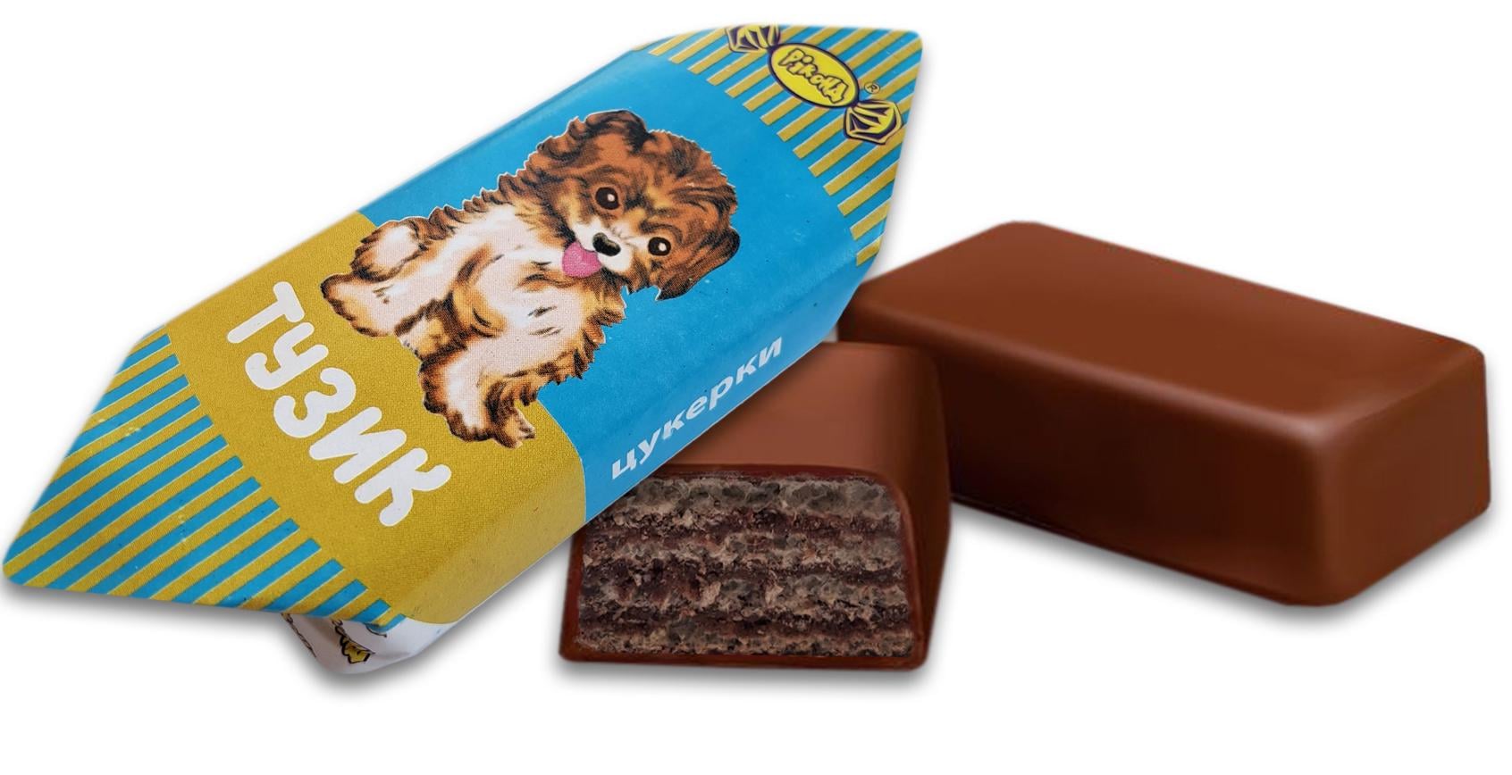 Цукерки вафельні Ріконд Тузик 2,5 кг (28650)