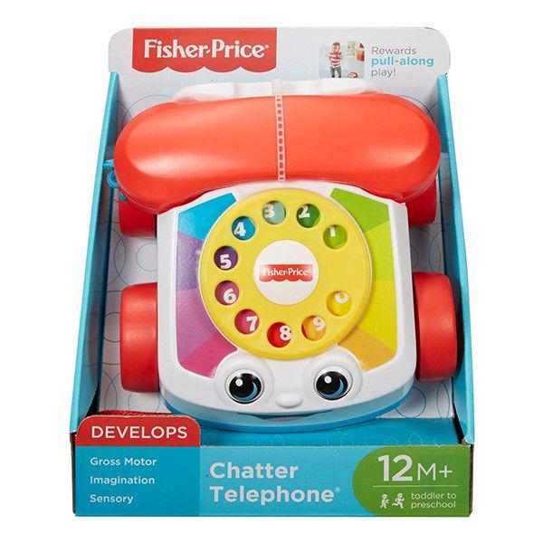 Игрушка-каталка Fisher Price Телефон (FGW66) - фото 8