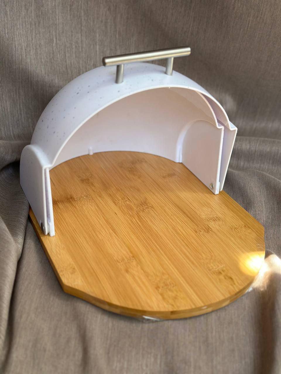 Хлібниця Maestro 37,5x27,5x21 см Білий (MR-1678G-White) - фото 2 Хлібниця Maestro 37,5x27,5x21 см Білий (MR-1678G-White) - фото 2