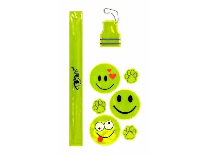 Светоотражающие наклейки Compass DO 01580 универсальные Желтый