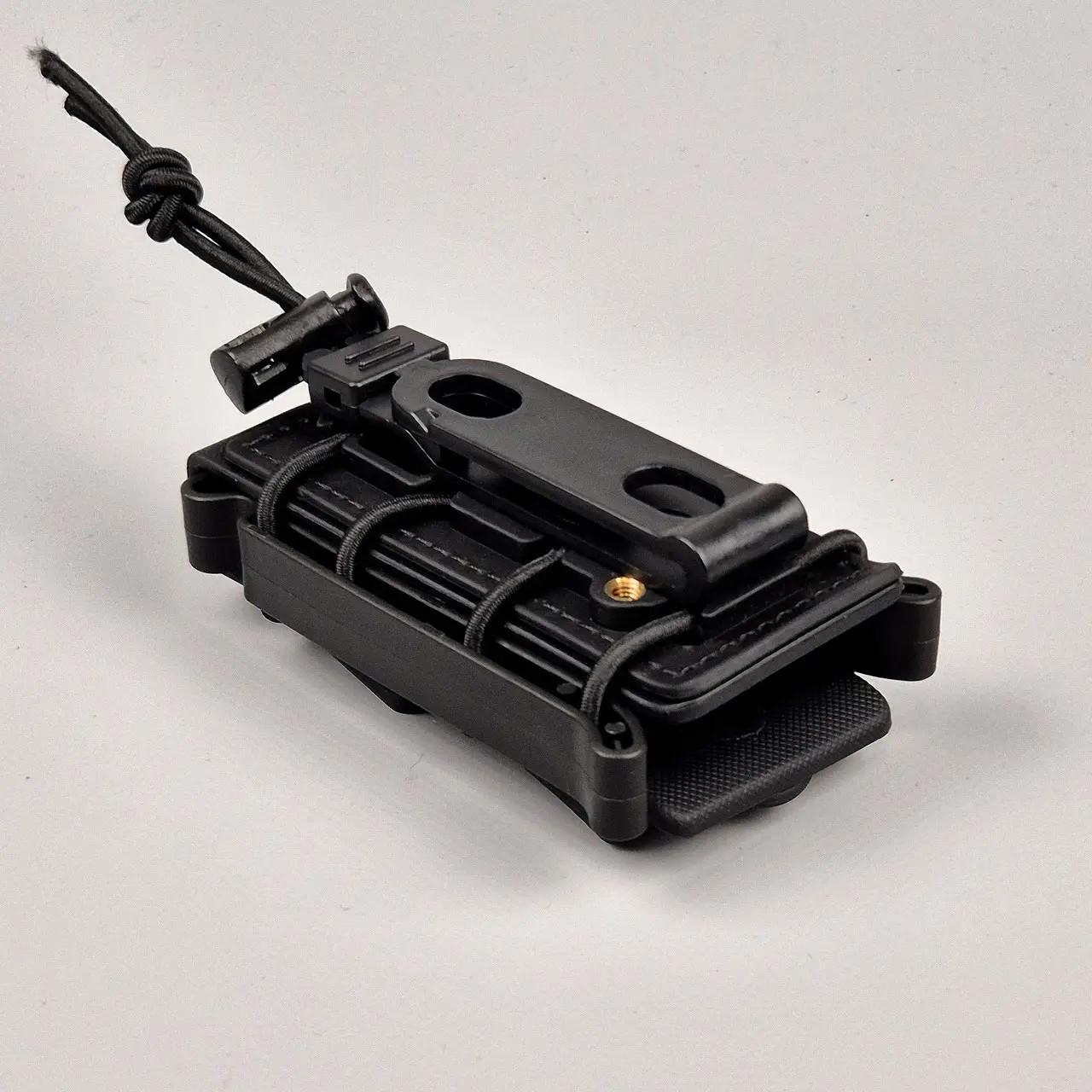 Подсумок для пистолетных магазинов 9 мм с Molle и поясным креплением (ALDBS3) - фото 3 Подсумок для пистолетных магазинов 9 мм с Molle и поясным креплением (ALDBS3) - фото 3