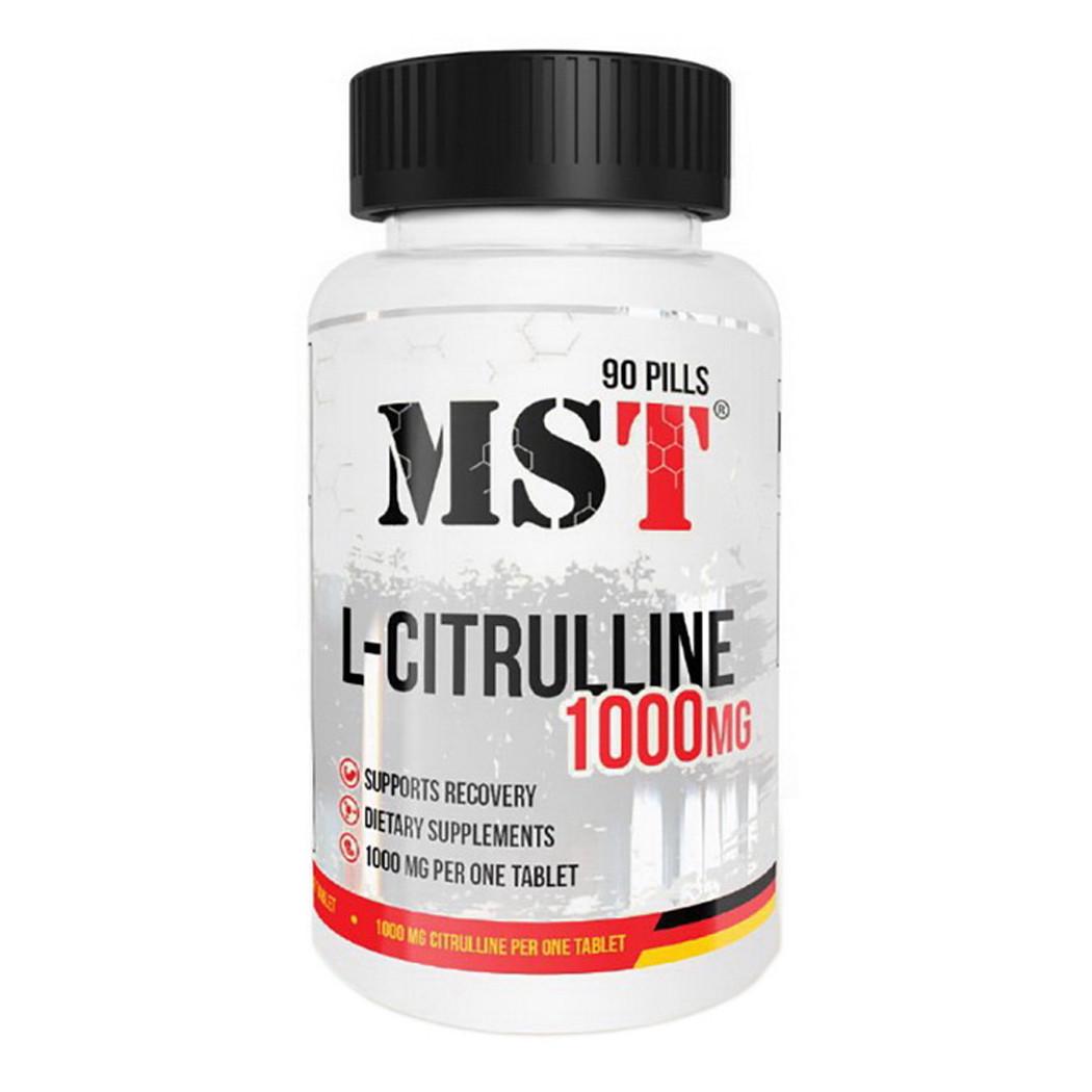 Аминокислота MST L-Citrulline 1000 90 табл. (11546-01)