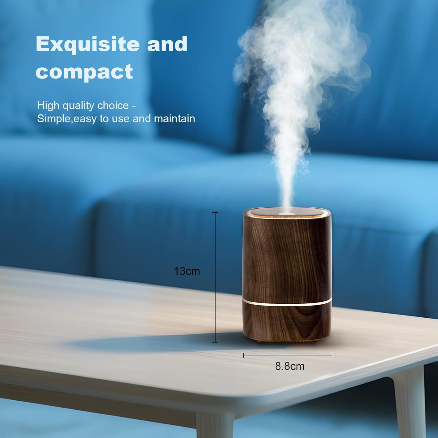 Аромадиффузор Nixtrve Essential Oil Diffuser 125 мл Walnut - фото 7