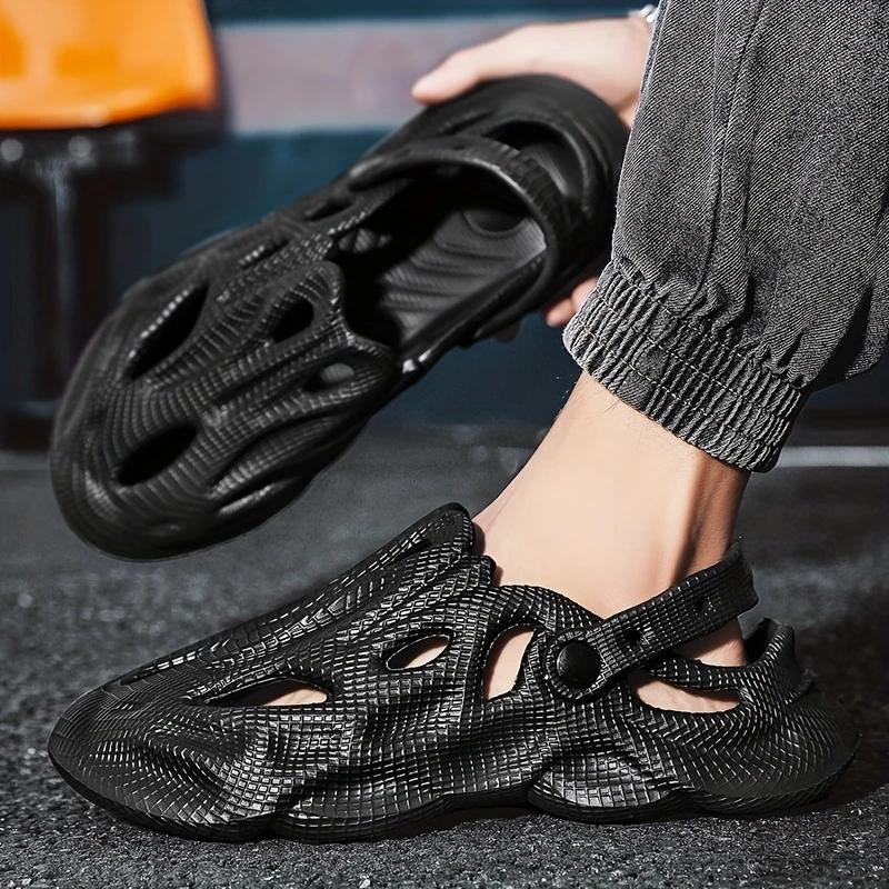 Сабо мужские из пеноматериала EVA для пляжа и повседневной носки р. 37 23,5 см Черный (D-0063-1) - фото 6 Сабо мужские из пеноматериала EVA для пляжа и повседневной носки р. 37 23,5 см Черный (D-0063-1) - фото 6