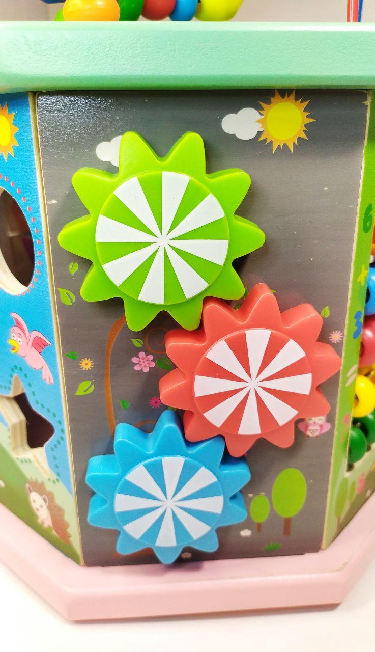 Деревянная развивающая обучающая игрушка уникуб Limo toy - фото 5 Деревянная развивающая обучающая игрушка уникуб Limo toy - фото 5