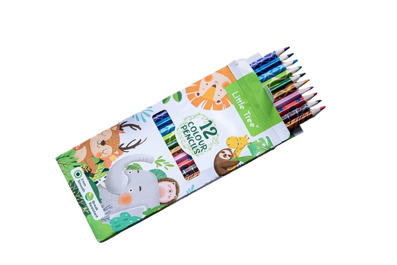 Карандаши для рисования Stenson WW00099 12 цветов в коробке