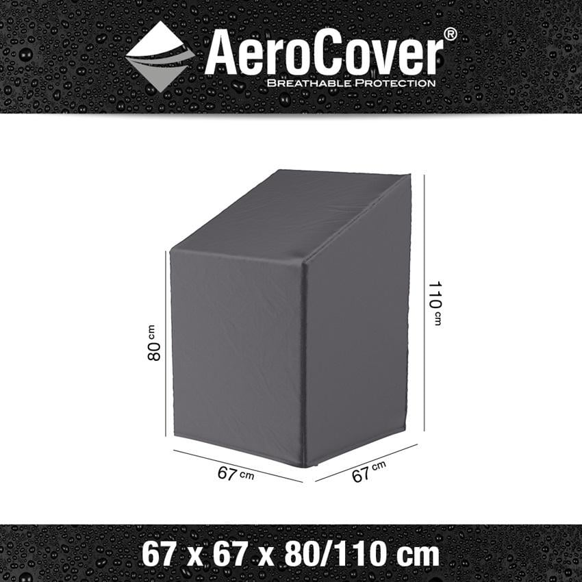 Чехол PLATINUM AeroCover на стек садовых стульев 670X670Xh80/110 см Серый (7962) - фото 14 Чехол PLATINUM AeroCover на стек садовых стульев 670X670Xh80/110 см Серый (7962) - фото 14