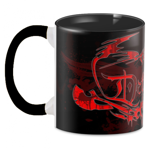 Чашка Dethklok 330 мл Черный