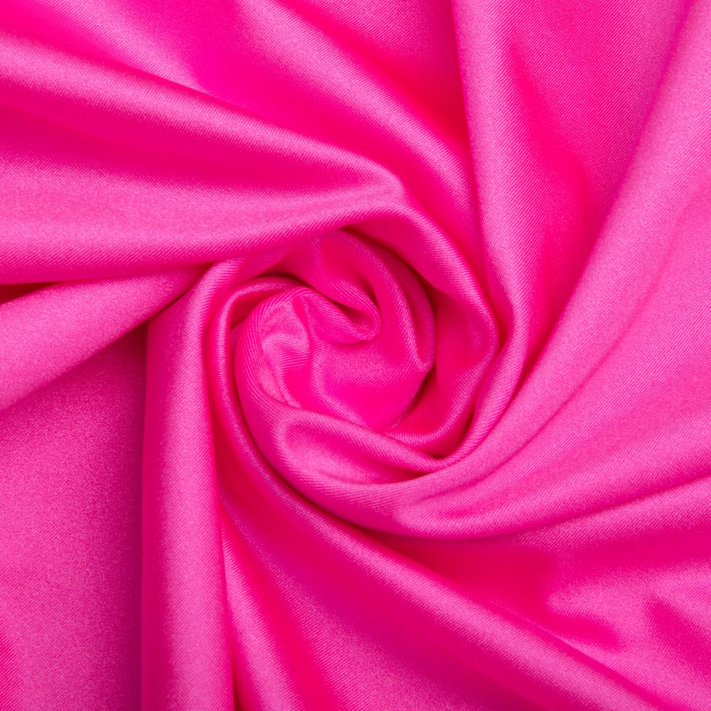 Ткань трикотаж Бифлекс 200 гр/м2 стрейчевая Неон розовый (26546)