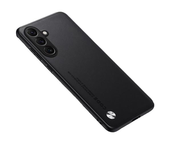 Шкіряний чохол - накладка CODE Tactile Experience для Samsung Galaxy M55 Чорний