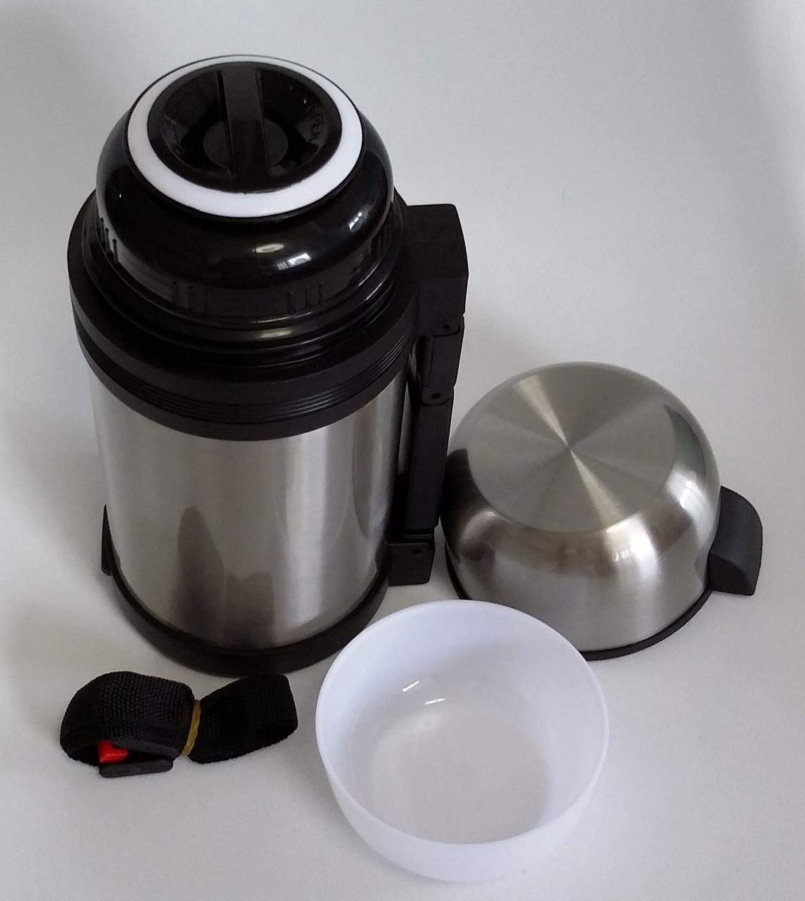 Термос питьевой Con Brio из нержавеющей стали 1 л (CB-327)