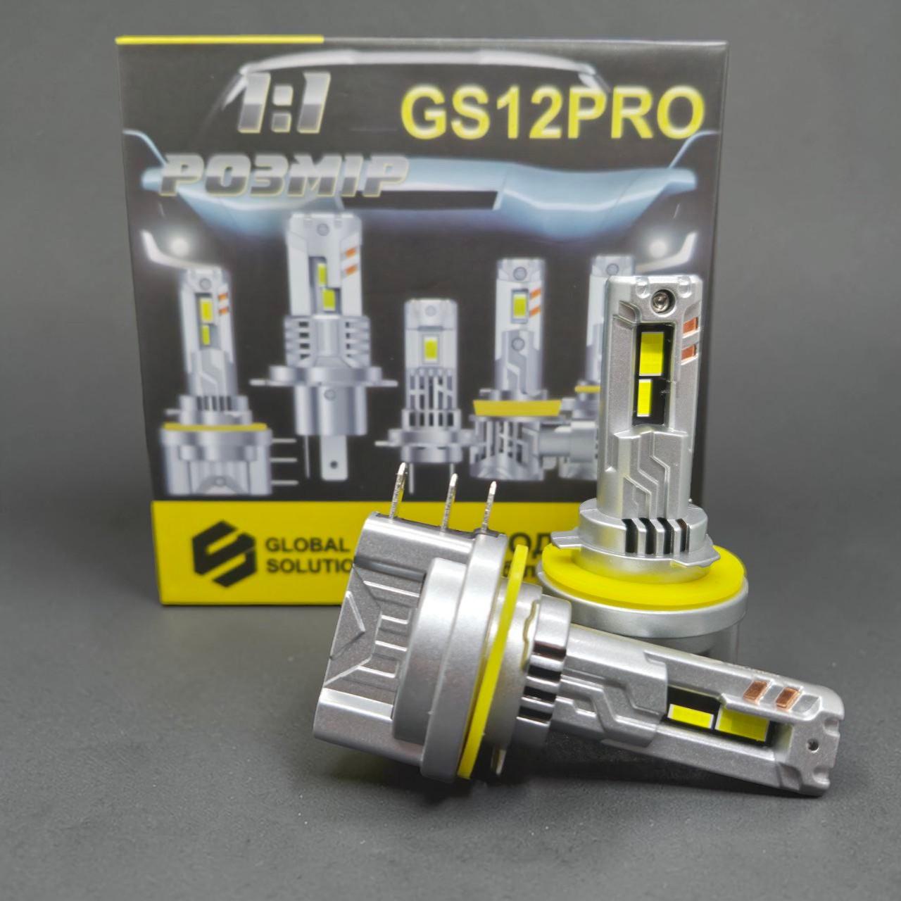 Автомобильная лампа LED GS-12PRO H15 40W 6500K с активным охлаждением (2954523143)