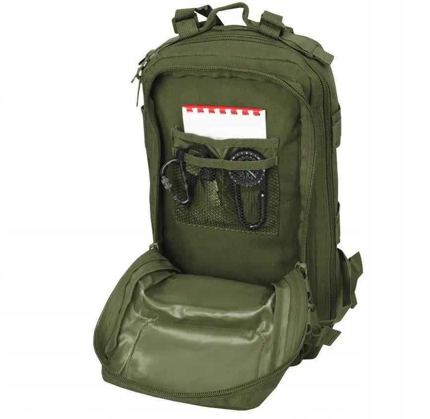 Рюкзак штурмовой М-Тас Assault 40 л 52x29x28 см Оливковый (9027) - фото 4