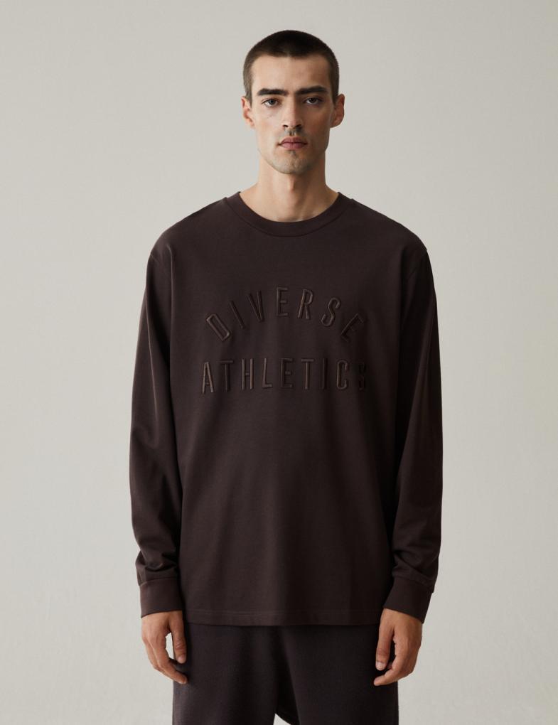 Лонгслів чоловічий Diverse ATH LG 3 235 2XL Темно-коричневий (5902598911940) Лонгслів чоловічий Diverse ATH LG 3 235 2XL Темно-коричневий (5902598911940)