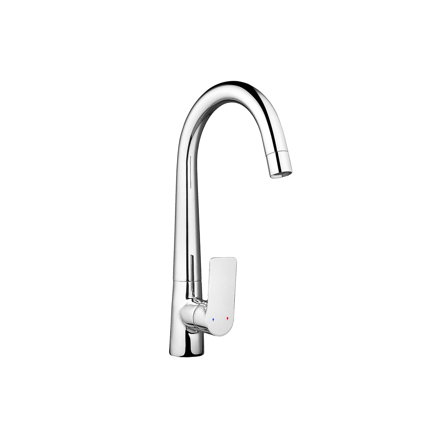 Смеситель для кухни KRONER Küche CV019807 однорычажный Хром (147648)