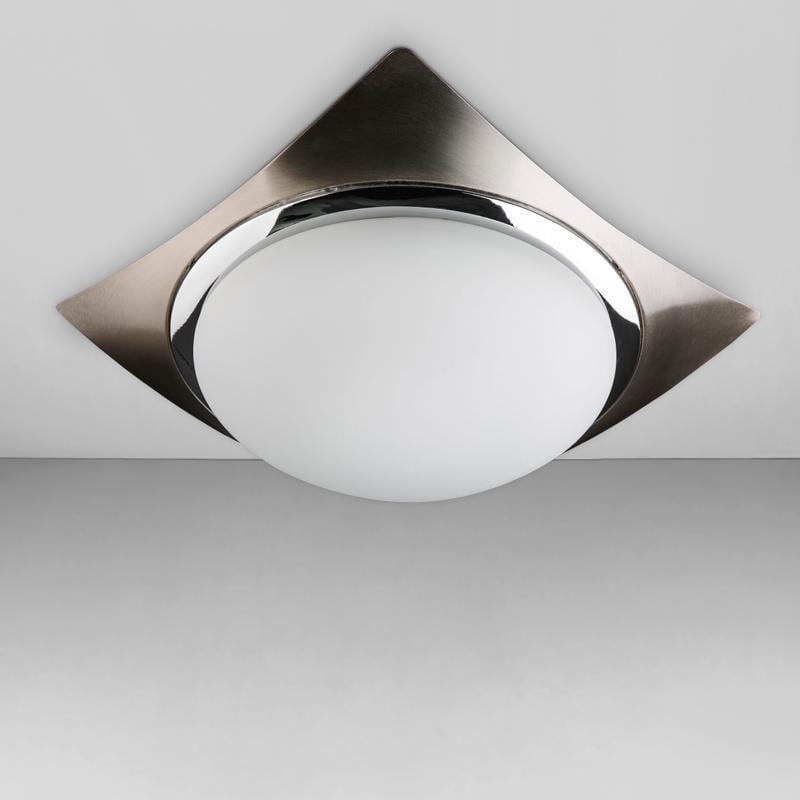 Світильник настінно-стельовий Light House DL-18346/3 алюміній/хром Білий