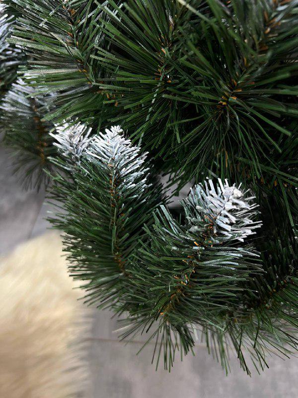 Штучна ялинка Норден 1,3 м Зелений/Білий (YNK081441) - фото 3 Штучна ялинка Норден 1,3 м Зелений/Білий (YNK081441) - фото 3