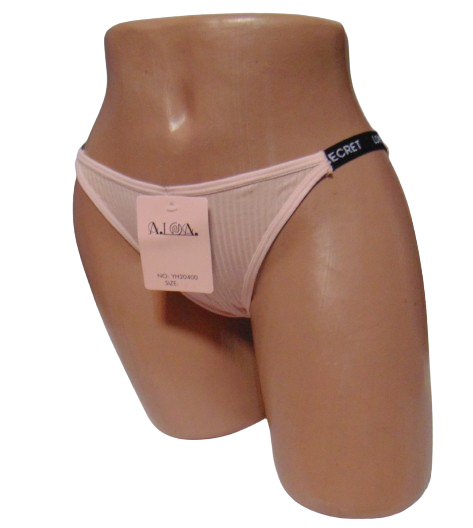 Труси американка Aina 20400 S/M Пудровий