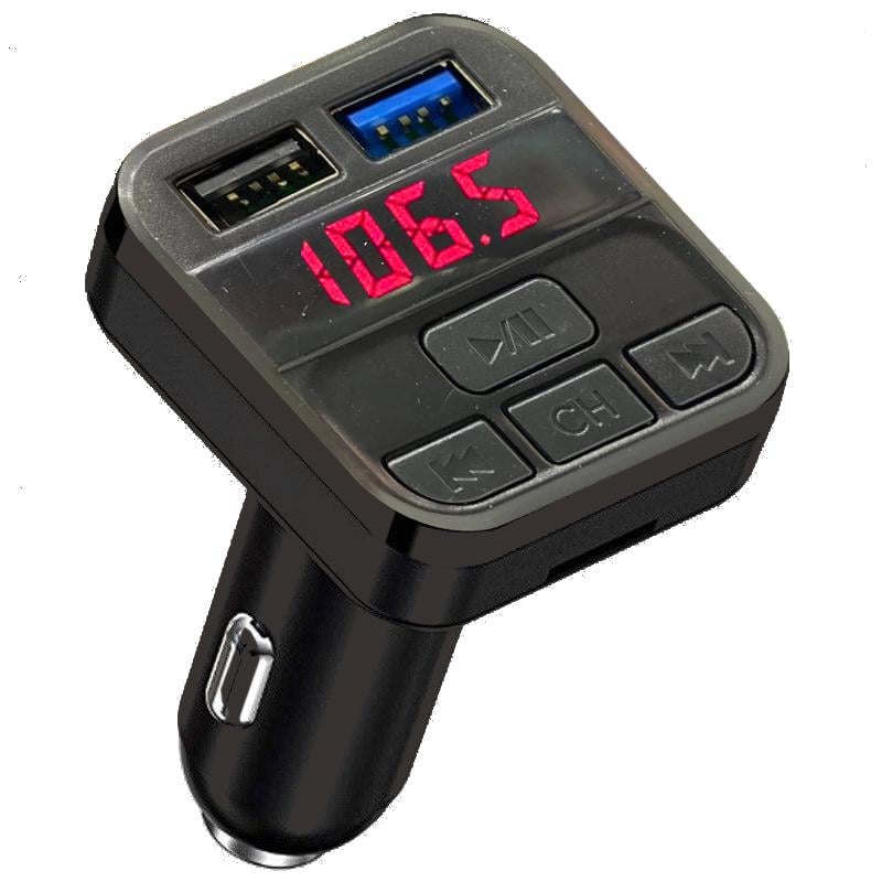 Автомобільний FM-модулятор Power Pik 26X Bluetooth 2xUSB/3.1A/microSD
