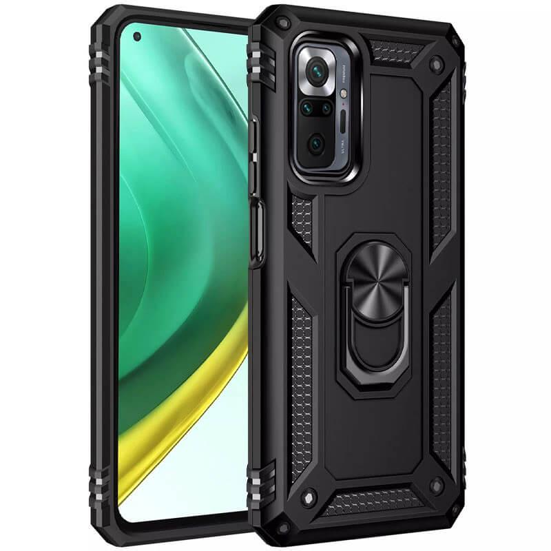 Ударостійкий чохол Serge Ring for Magnet для Xiaomi Redmi Note 10 Pro/10 Pro Max - фото 1