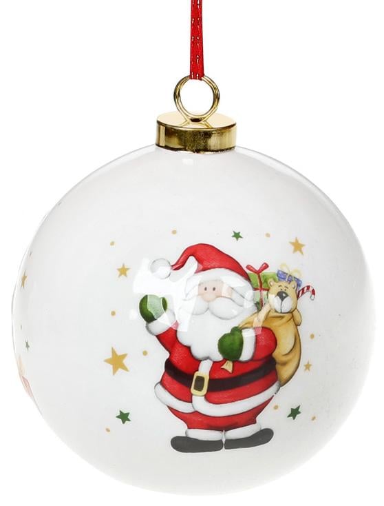 Набор керамических шаров Happy Year 10х10х115 см 4 шт. (BD-811-515)