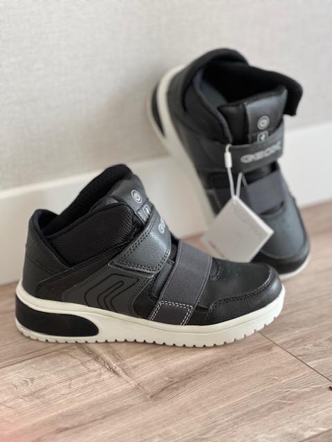 Кросівки демі високі Geox XLED з підсвіткою р. 32 Black (17708308) - фото 8