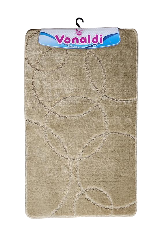 Коврики для ванной и туалета Vonaldi на резиновой основе 60x100 см (365 Xm)