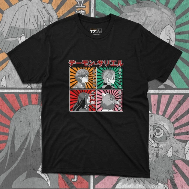 Футболка мужская с принтом Клинок, уничтожающий демонов Pop Art р. 48 (Anime0356)