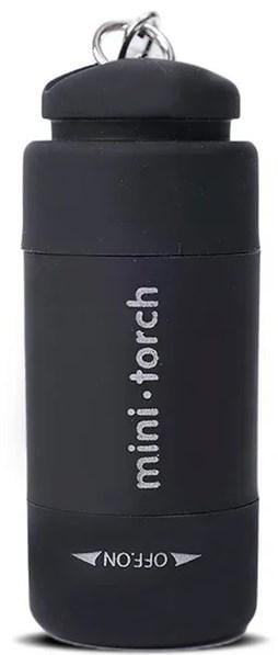 Брелок-фонарик USB с ноутбуком с цепочкой и карабином Черный (2275493060)