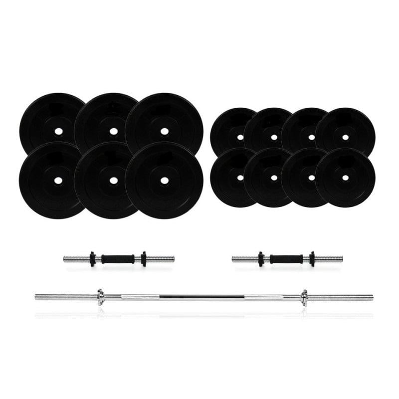 Штанга наборная/гантели NEO-SPORT Гриф прямой 1800х28 мм 61 кг