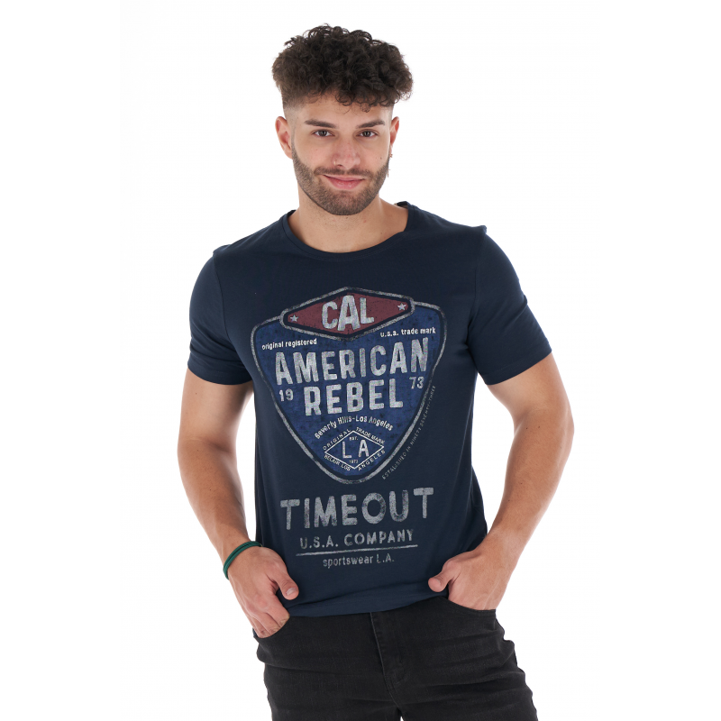 Футболка чоловіча Timeout 10172704 S Синій
