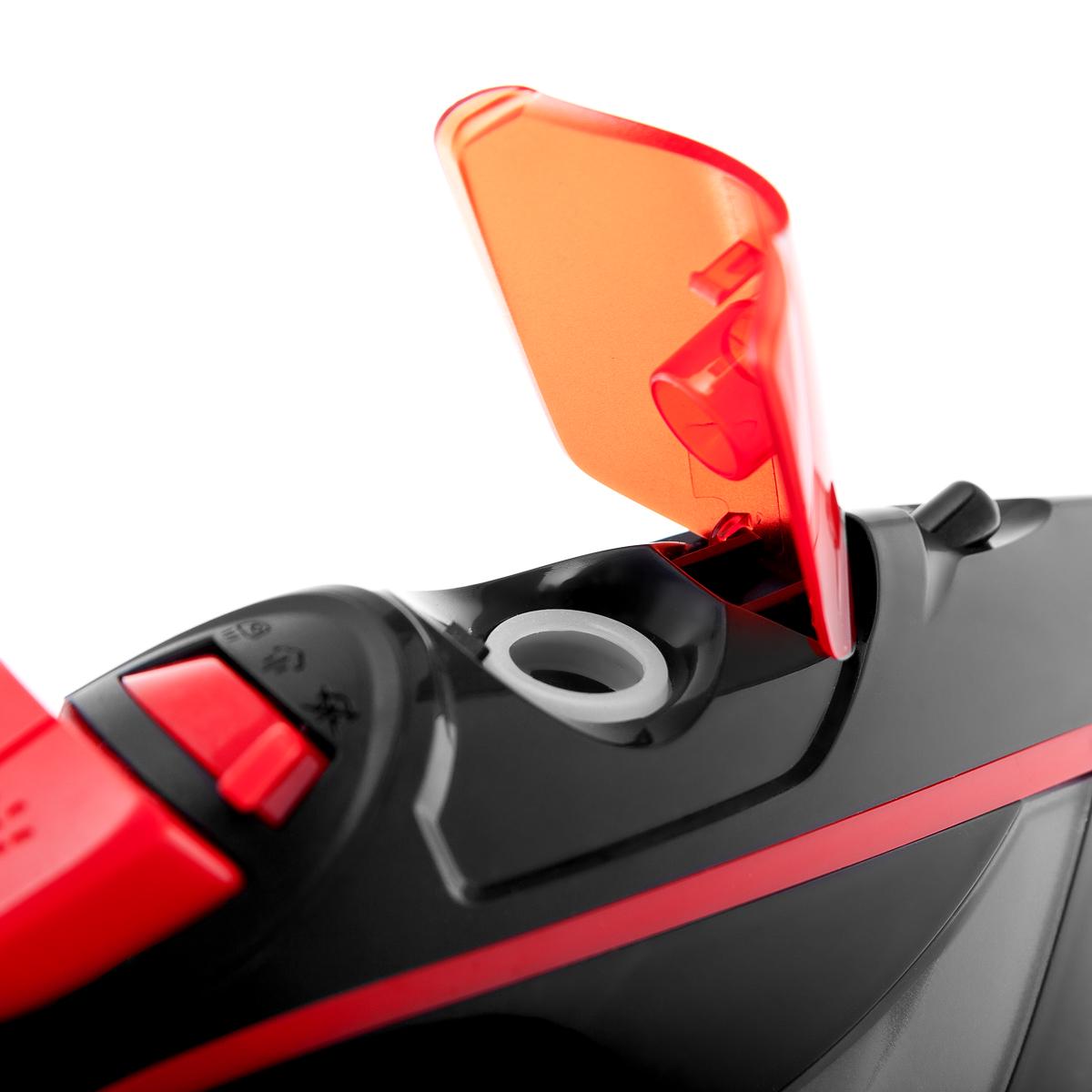 Праска First FA-5618-6-RE 2200 Вт подача пари 30 г/хв керамічна підошва 400 мл Red/Black (623913) - фото 4 Праска First FA-5618-6-RE 2200 Вт подача пари 30 г/хв керамічна підошва 400 мл Red/Black (623913) - фото 4