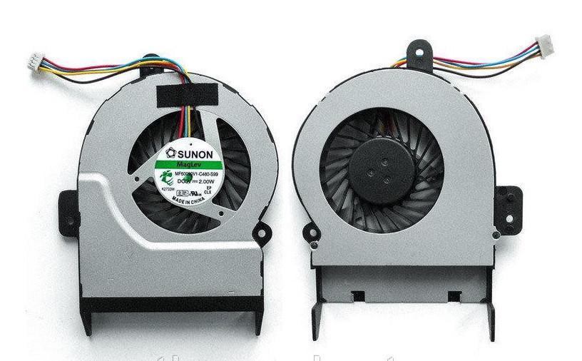 Кулер для ноутбука Asus K45D/K45DE/K45DR 4 pin/9 мм