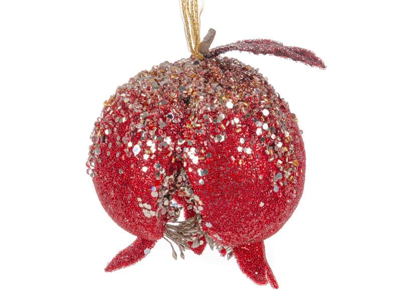 Елочное украшение Elen Гранат (66-078)
